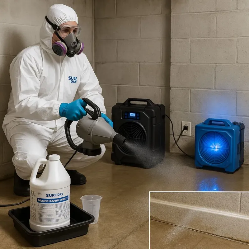 Sanitization and Odor Removal process in East Hampton, NY
