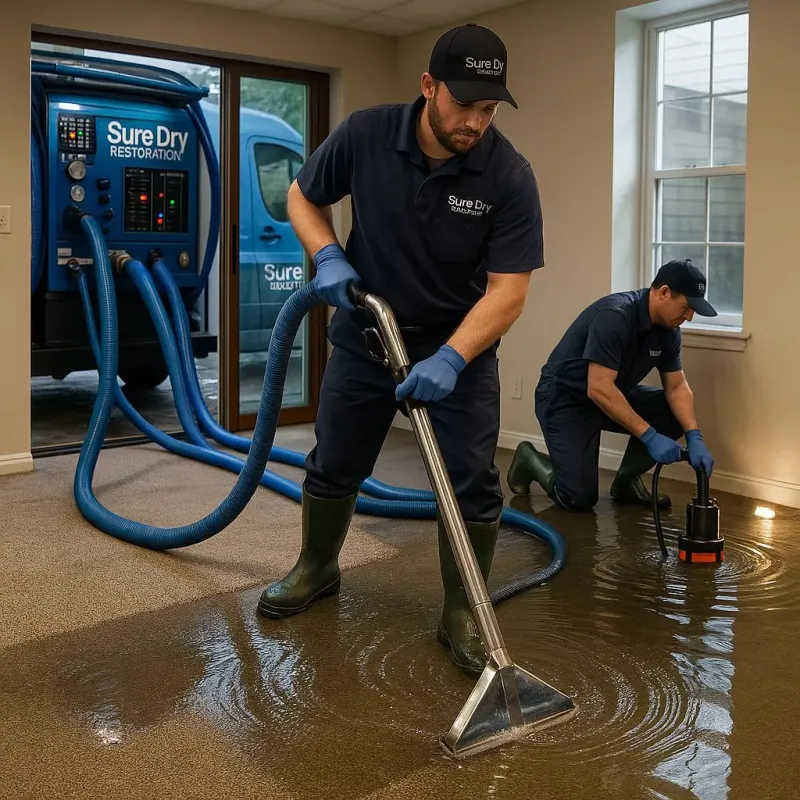 Water Extraction and Removal process in East Hampton, NY
